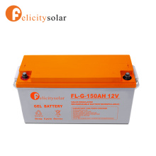 Guangzhou felicity hohe Qualität 12 V 150ah Solar Gel Akku